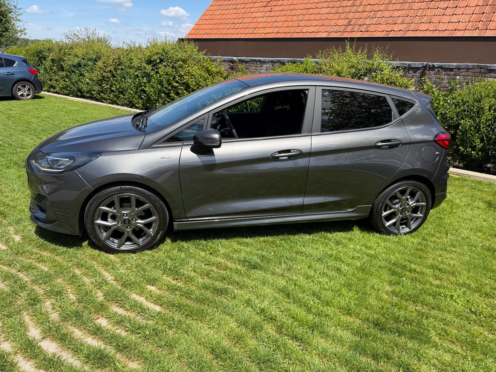 Ford Fiesta EcoBoost mHEV ST-Line A7 DCT (bj 2023), Auto's, Ford, Automaat, 118 g/km, Stof, Gebruikt