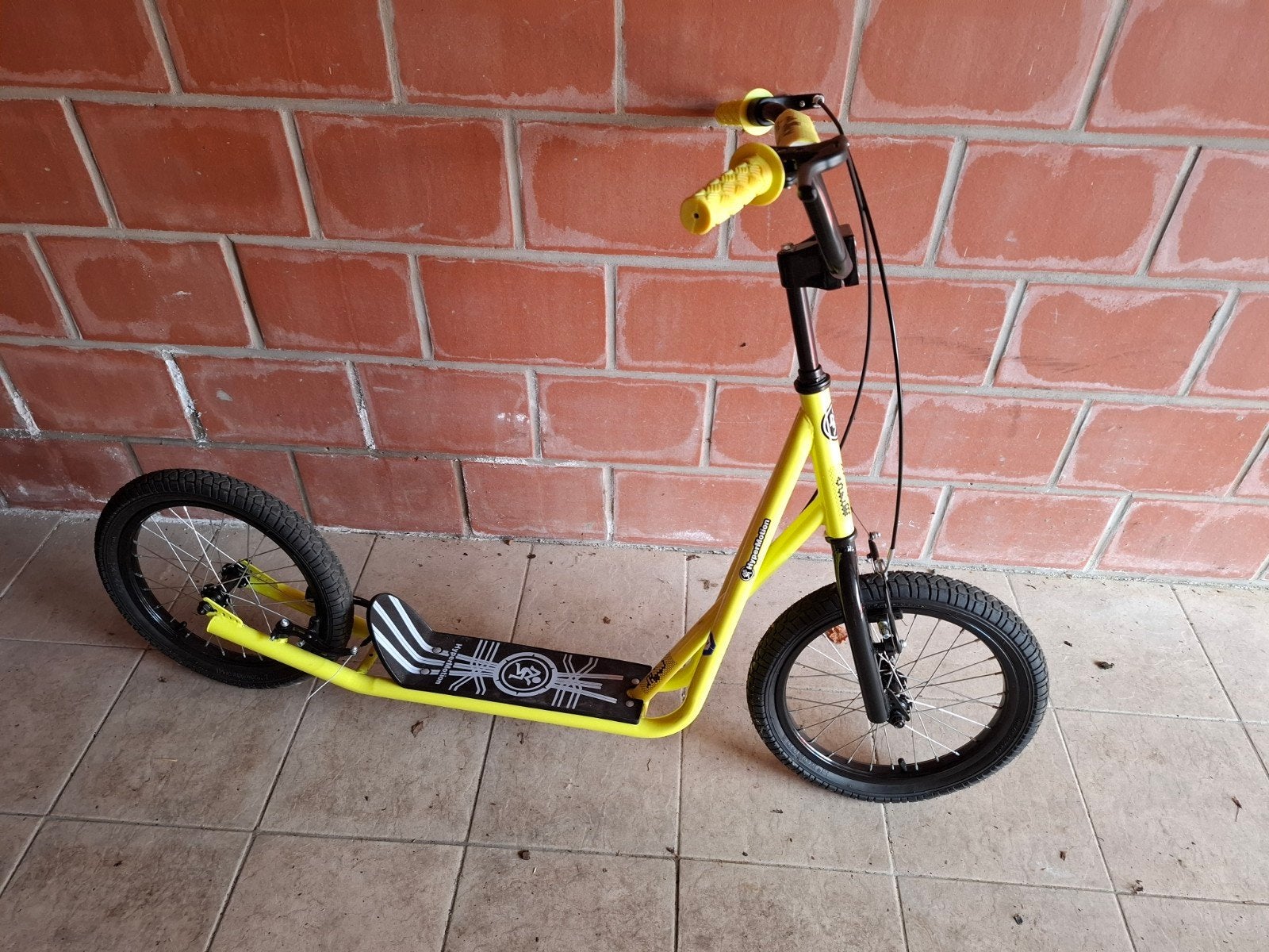 trottinette garçon, Ophalen, Zo goed als nieuw, Gewone step