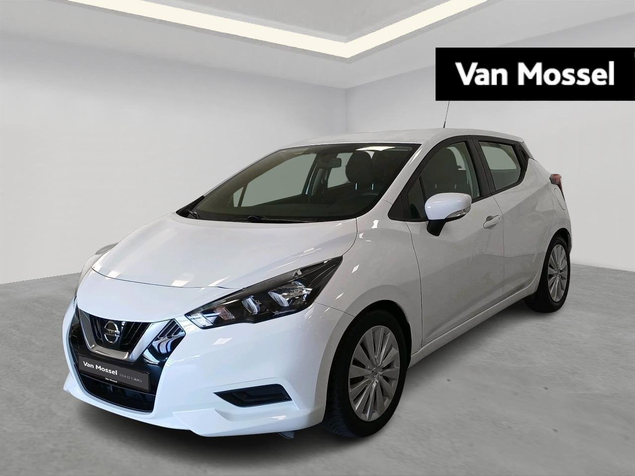 Nissan Micra, Auto's, Stof, Gebruikt, Wit, https://public.car-pass.be/vhr/0f3d9f0e-ef3a-4774-9ebc-d888bdd80db3