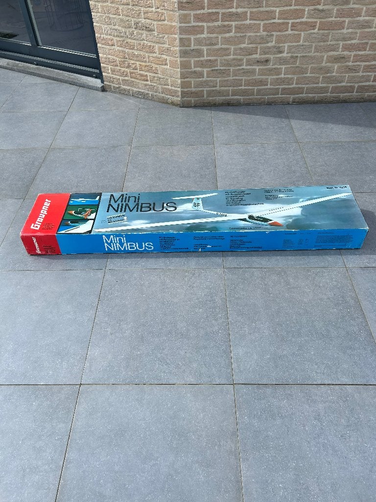 Graupner Mini Nimbus 3,5m originele bouwdoos 1980, Ophalen, Nieuw