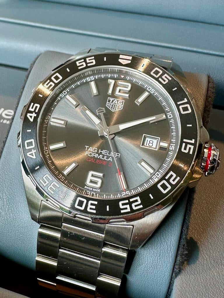 Tag Heuer Formule 1 calibre 5 auto, Bijoux, Sacs & Beauté, Montres | Hommes, Enlèvement, Comme neuf, TAG Heuer