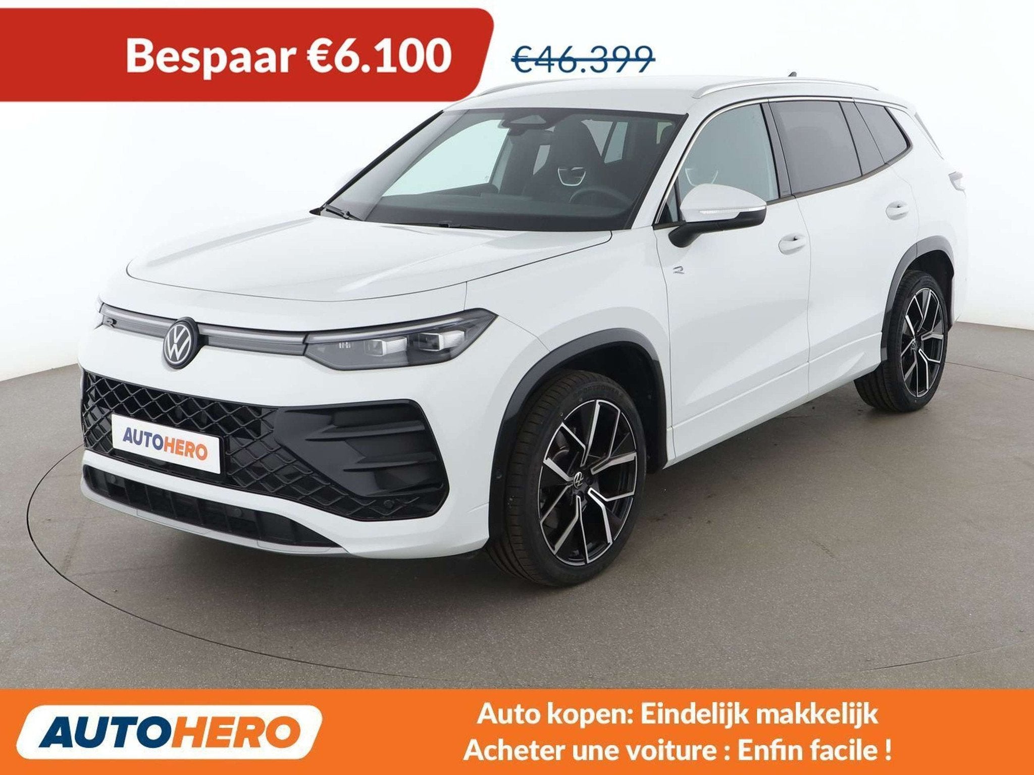 Volkswagen Tayron 1.5 eTSI R-Line (automatique), Autos, Volkswagen, Achat, 110 kW, 7 places, Noir