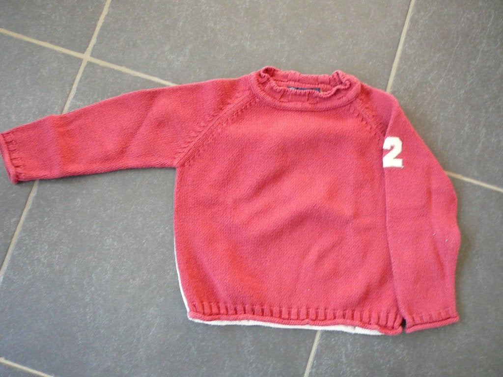 bordeaux trui van het merk Buissonnière, Enfants & Bébés, Vêtements enfant | Taille 92, Garçon, Enlèvement ou Envoi, Pull ou Veste