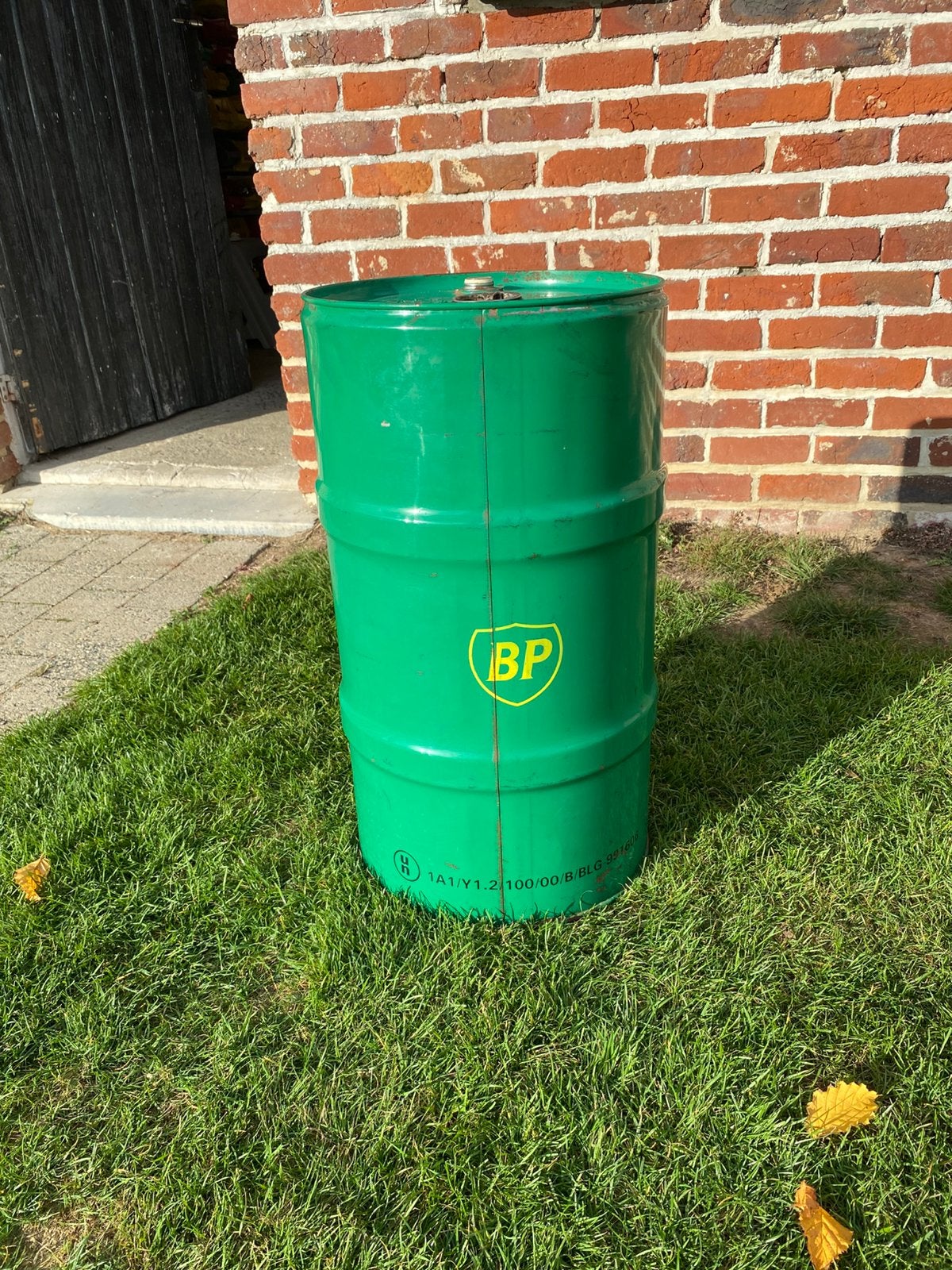 Olievat BP, Verzamelen, Ophalen