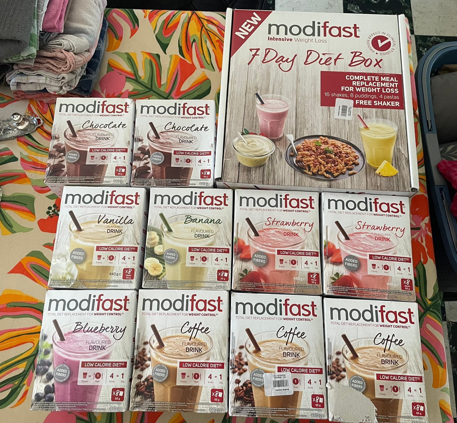 Dieet Modifast - Nieuwe!, Ophalen