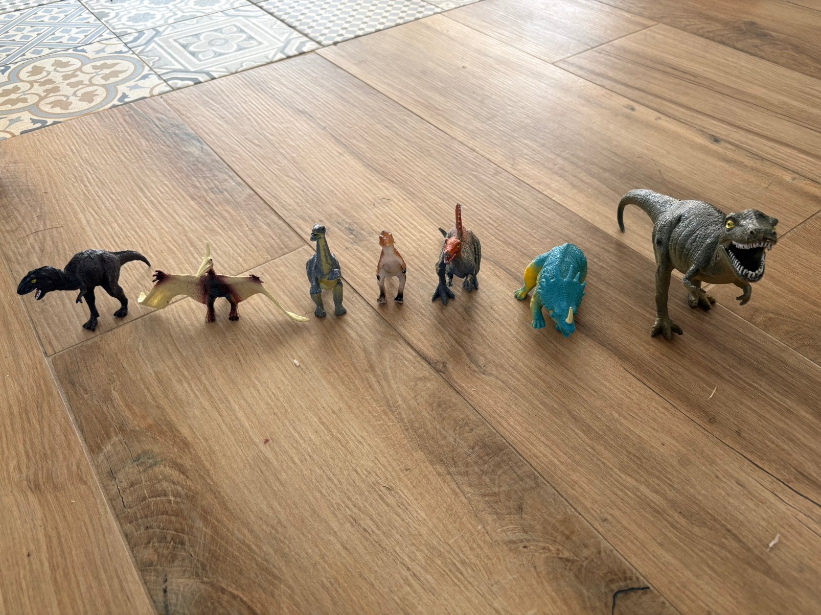 Plastic dinosaurussen (#7), Verzamelen, Ophalen, Zo goed als nieuw