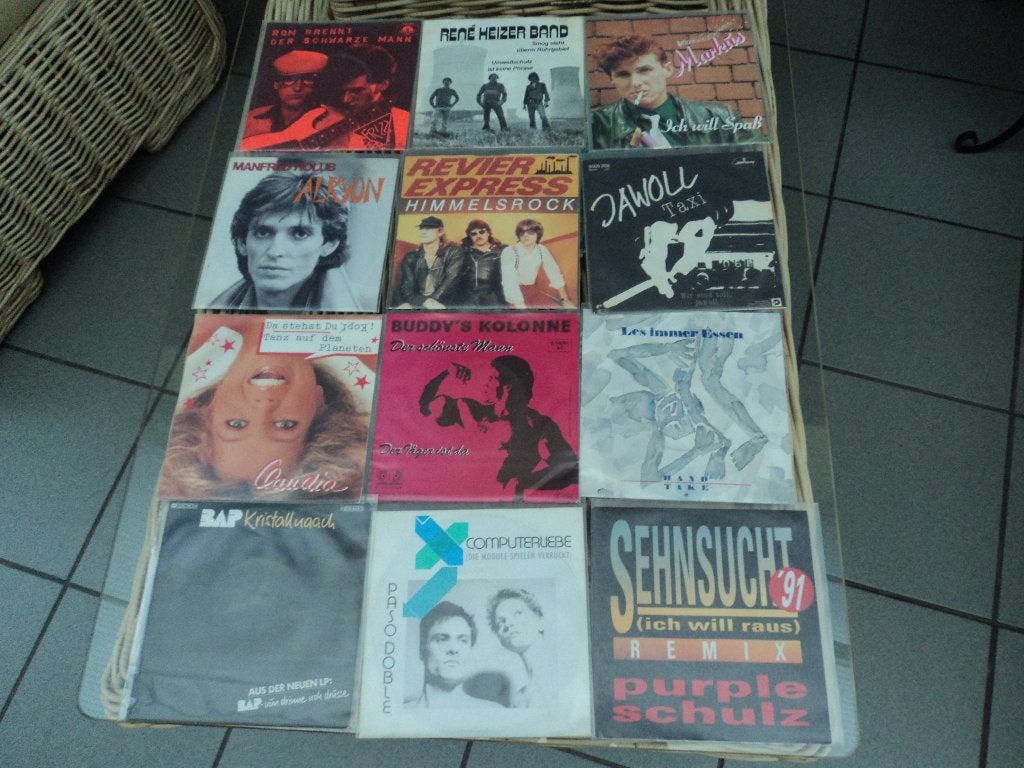 Lot de 12 singles de la Neue Deutsche Welle pour 10 euros !, CD & DVD, Enlèvement ou Envoi, Autres genres, Utilisé, Autres types
