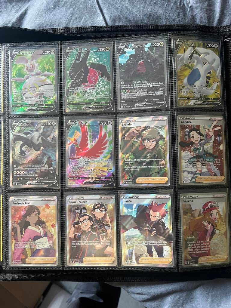 Complete master set SILVER TEMPEST inclusief TG en promos, Hobby en Vrije tijd, Ophalen of Verzenden, Zo goed als nieuw