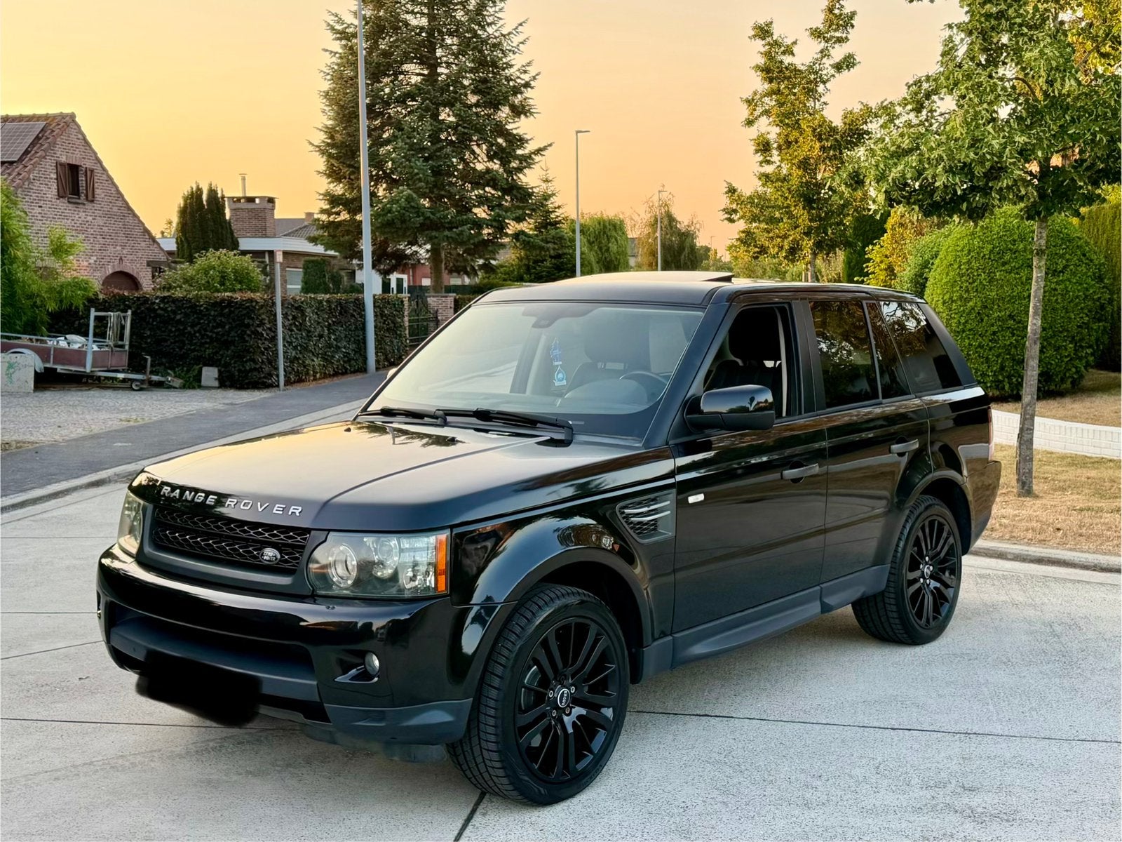 Range rover sport 3.0d Lichte vracht 2011 Tax 150€ biv 0€, Autos, Land Rover, Achat, Entreprise, Noir, 5 portes