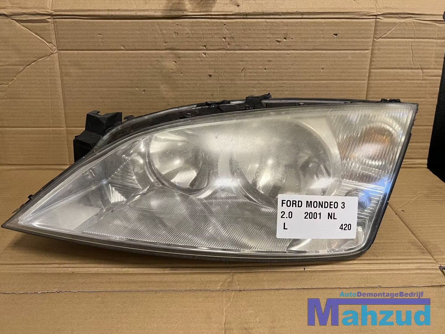 FORD MONDEO 3 Links koplamp 2000-2007, Gebruikt, Info@ford.com, Ford, Ford Motor Company