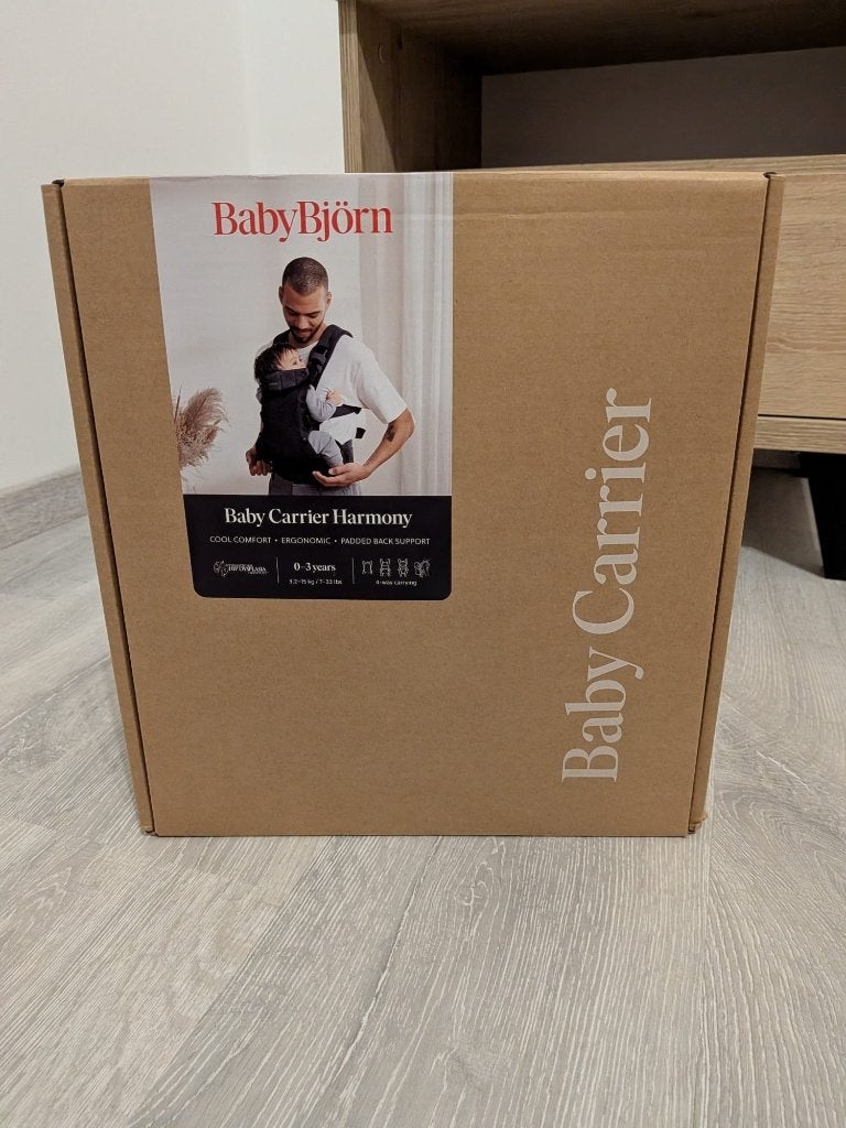 BabyBjörn Baby Carrier Harmony, Ophalen, Buik of Rug, Zo goed als nieuw, Baby Björn