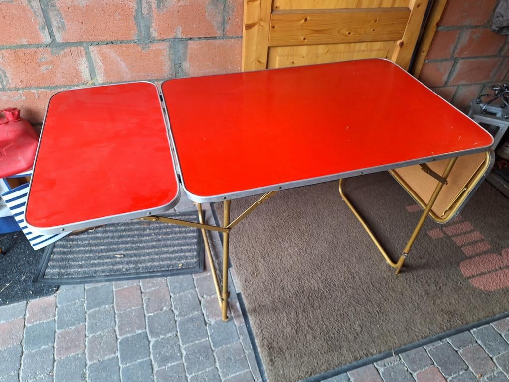 Vintage kampeermeubels in draagzakken, Caravans en Kamperen, Ophalen