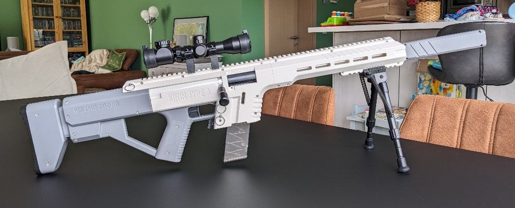 Fusil sniper "Nerf" Phantom Tech Kirin + lunette JS-Tactical, Kinderen en Baby's, Speelgoed | Buiten | Actiespeelgoed, Ophalen