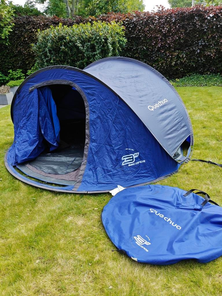 Quechua 3 seconds opwerptent, Caravans en Kamperen, Tenten, Ophalen