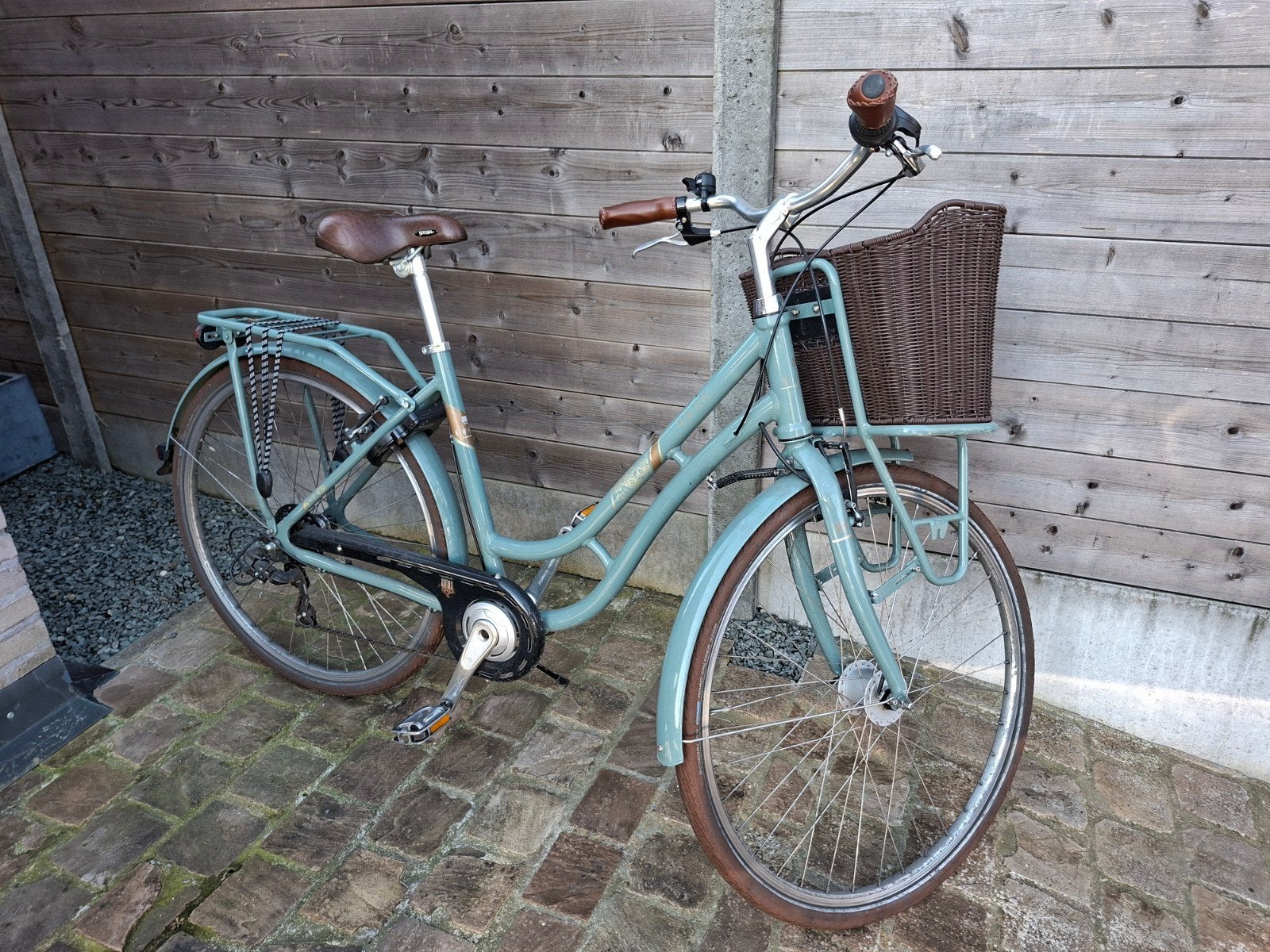 Damesfiets met mand, Ophalen, Versnellingen