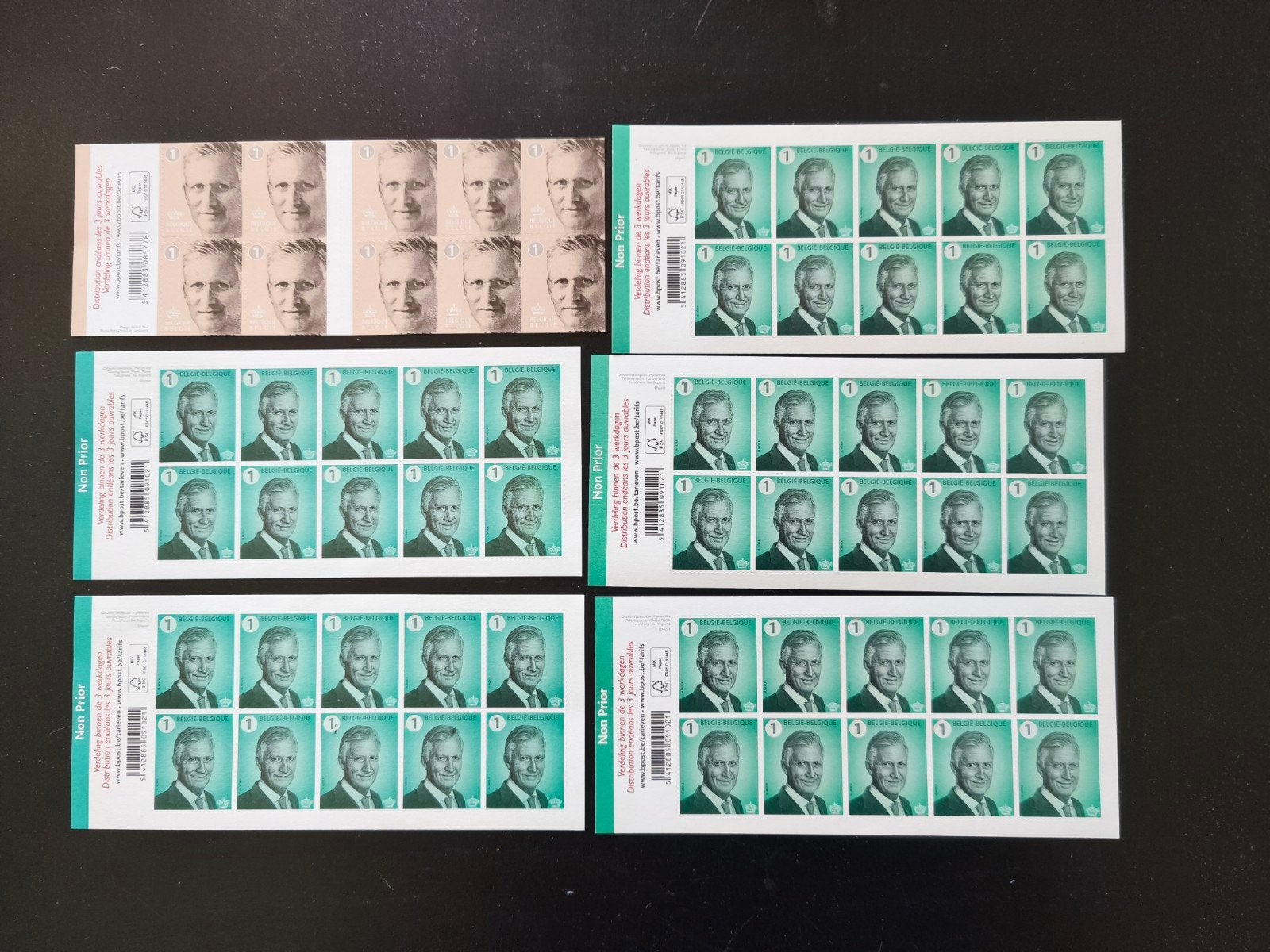 NEUF Lot 60 timbres belges pour envoi postal., Timbres & Monnaies, Enlèvement, Non oblitéré, Timbre-poste, Neuf
