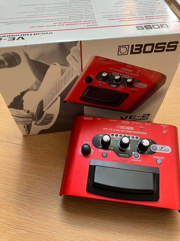 BOSS VE-2 Vocal Harmonist, Muziek en Instrumenten, Ophalen of Verzenden, Zo goed als nieuw, Delay of Echo