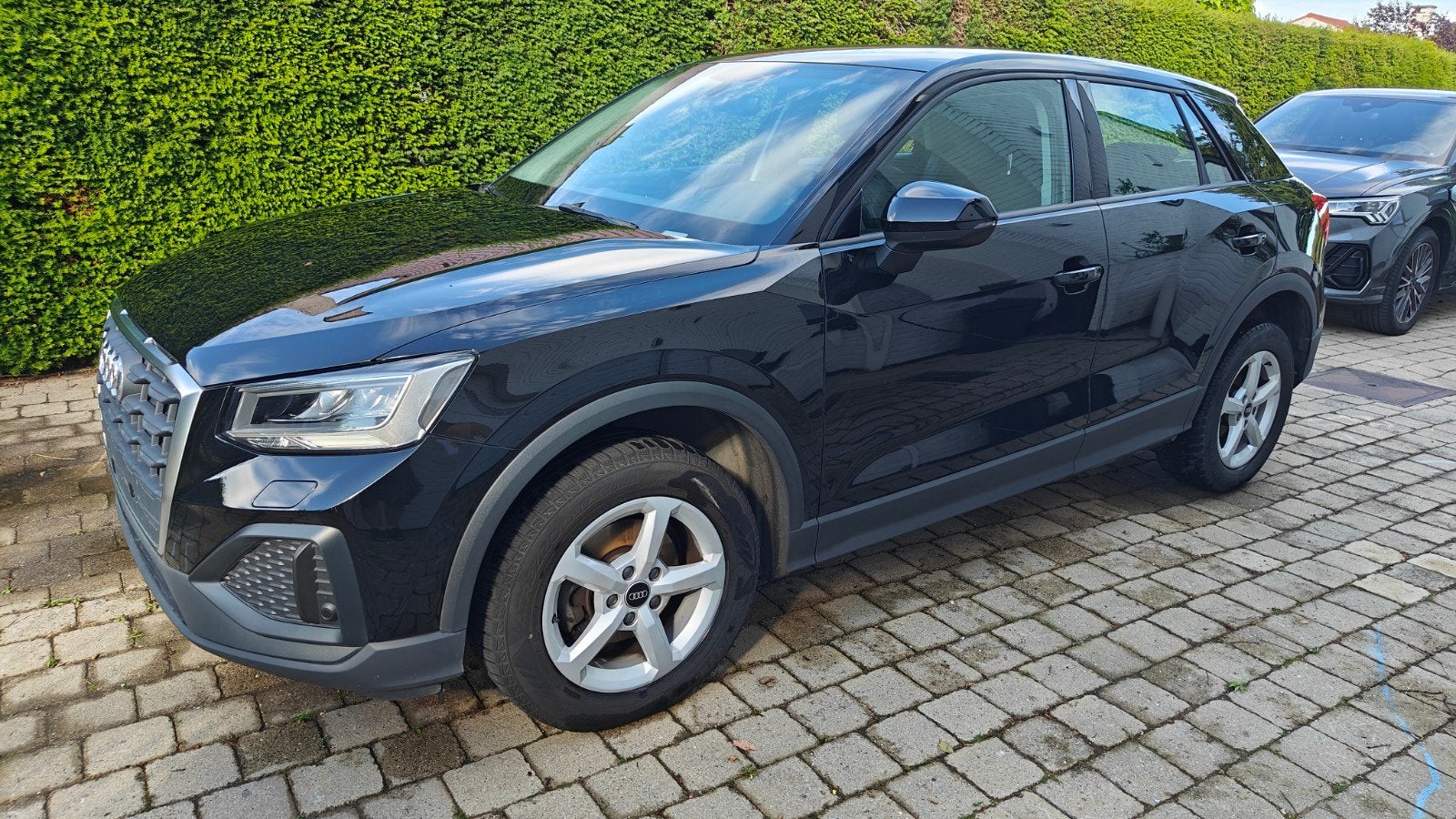 Audi Q2, Auto's, Stof, Zwart, 5 zetels, Particulier