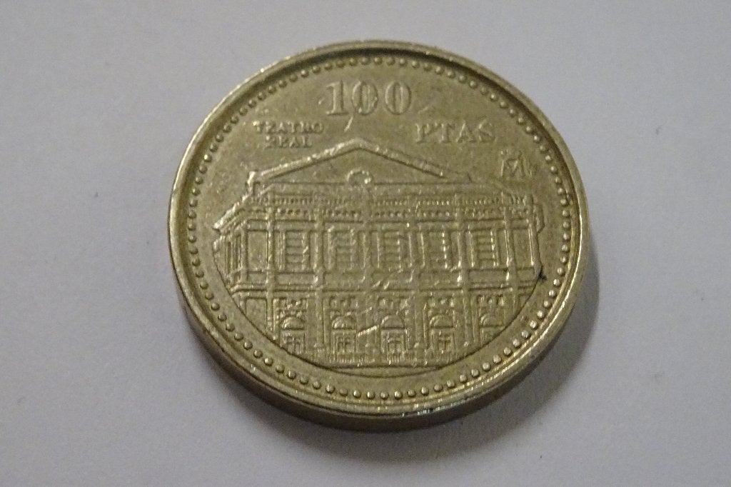 Spaanse munt 100 pesetas 1997, Ophalen of Verzenden, Overige landen, Losse munt