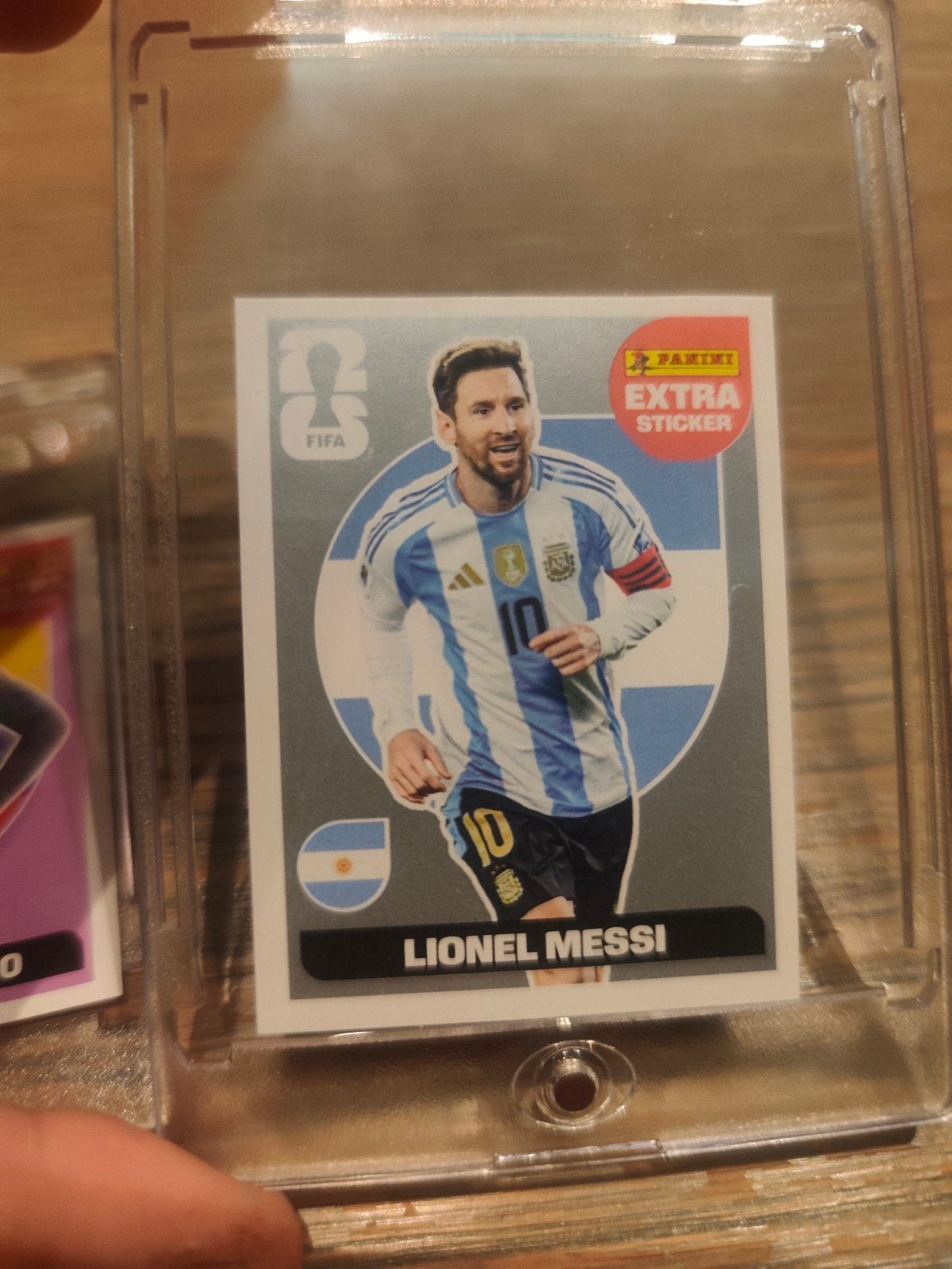 Panini extra stickers, Ophalen