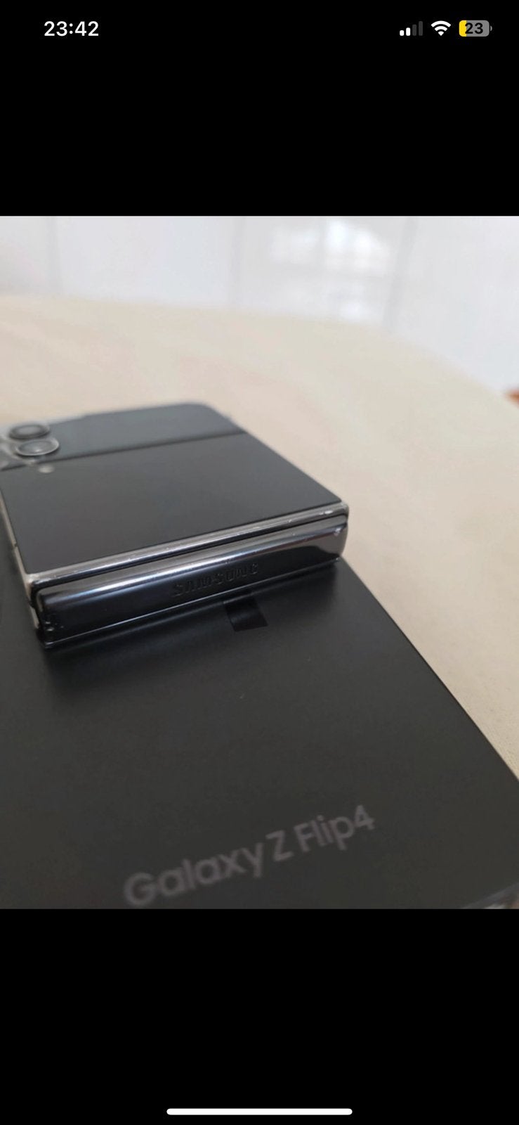 Samsung z flip 4 noir gris 256 gb, Télécoms, Enlèvement ou Envoi, Comme neuf