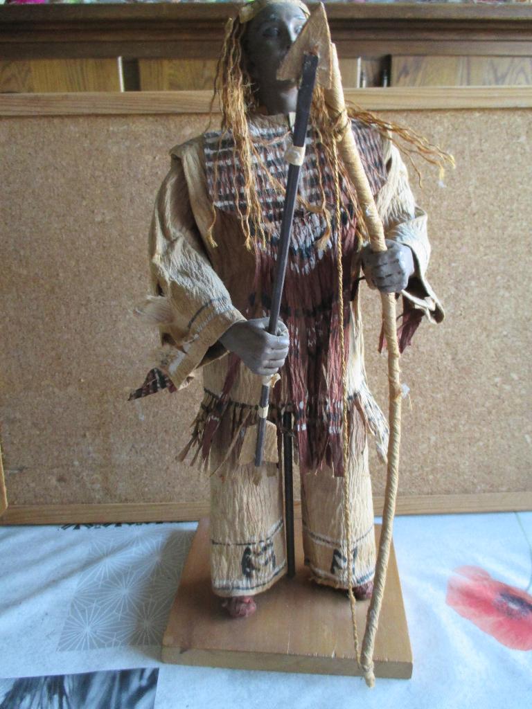 indiaan beeld, Ophalen of Verzenden, Gebruikt, Mens