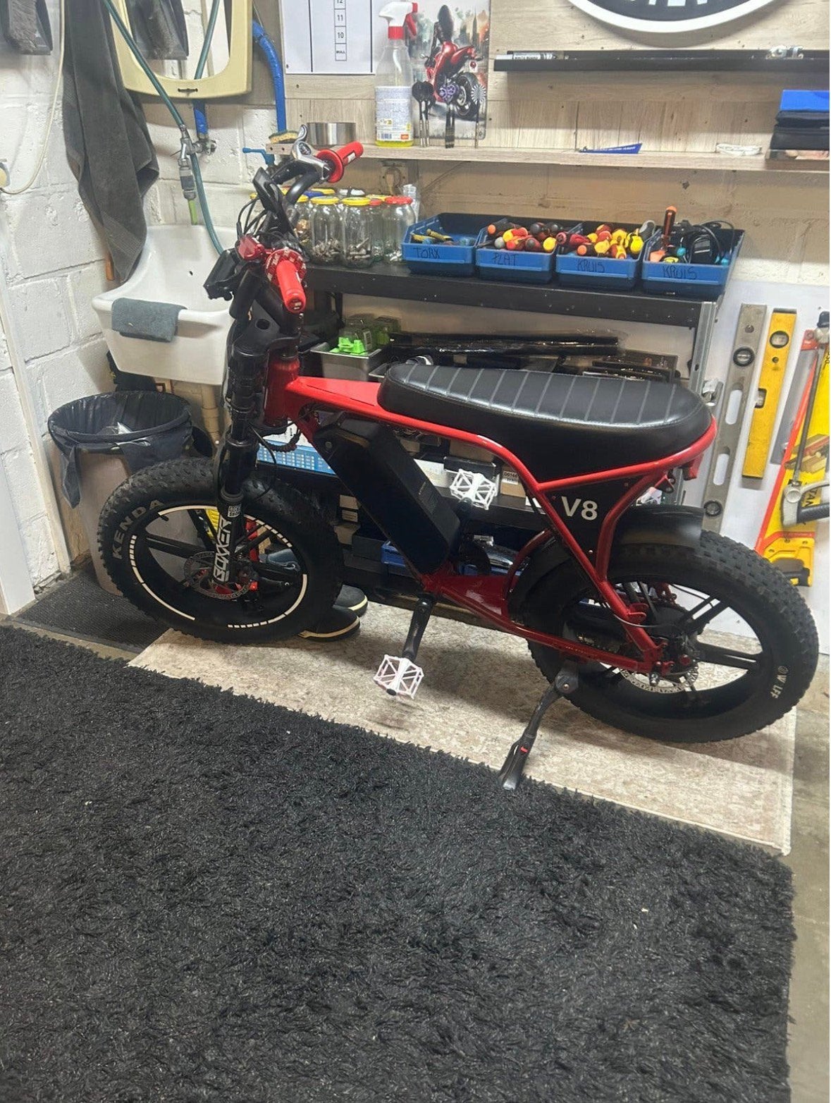 Customized fatbike v8, Fietsen en Brommers, Ophalen, Zo goed als nieuw