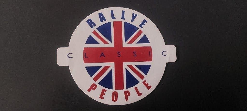 Sticker autocollant rally classic people, Envoi, Utilisé