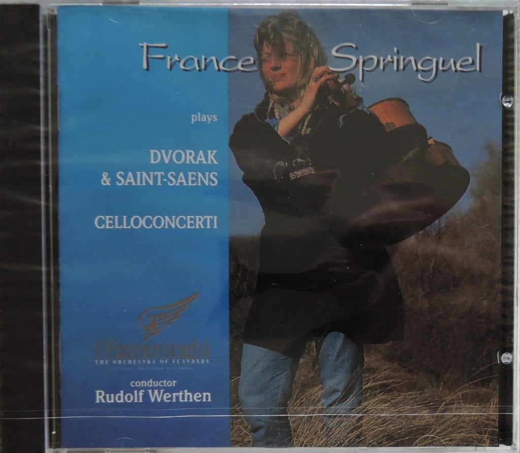 NIEUW Dvorak/Saint-Saens- Celloconcerti - Springuel/Werthen, Enlèvement ou Envoi, Neuf, dans son emballage, Orchestre ou Ballet
