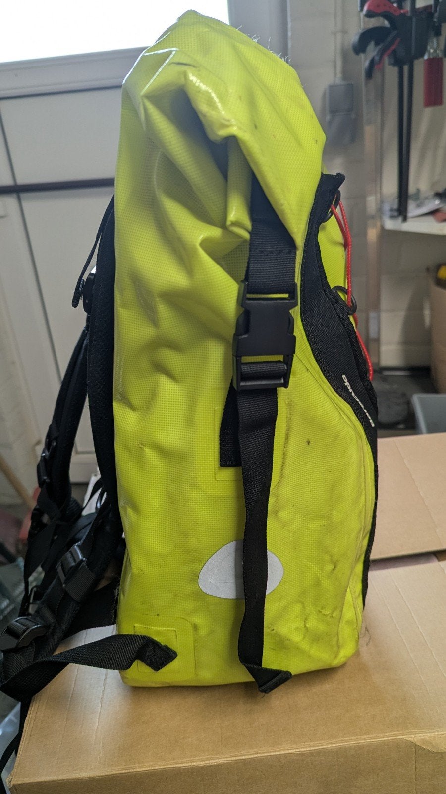 Sw-Motech Baracuda waterdichte, reflecterende Motorrugzak, Motoren, Accessoires | Koffers en Tassen, Ophalen, Gebruikt