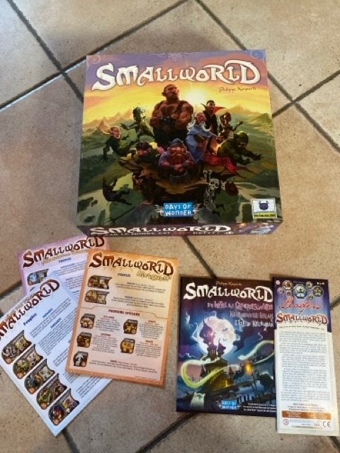 SMALL WORLD + plein d'extensions - super jeu VF neuf, Envoi
