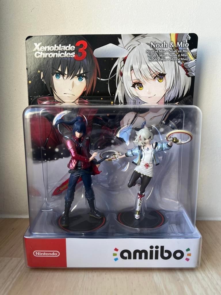 Amiibo Noah & Mio Xenoblade 3 Duo Pack, Verzamelen, Poppetjes en Figuurtjes, Nieuw, Ophalen