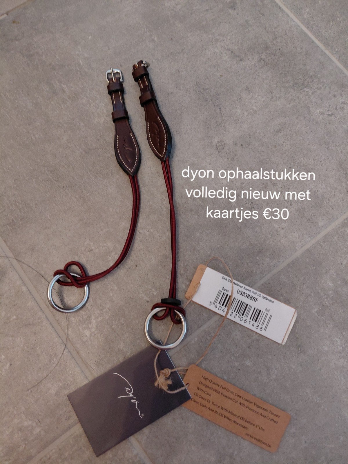 ophaalstukken dyon, Ophalen