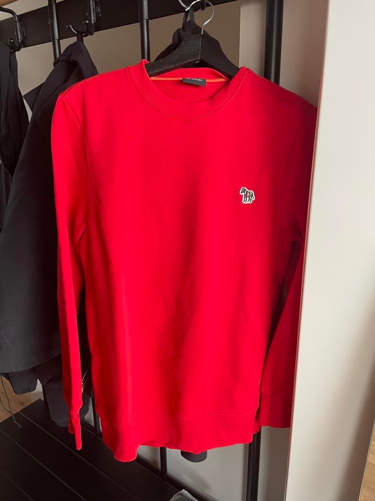 Paul Smith rode sweater, Ophalen, Nieuw, Maat 46 (S) of kleiner, Oranje