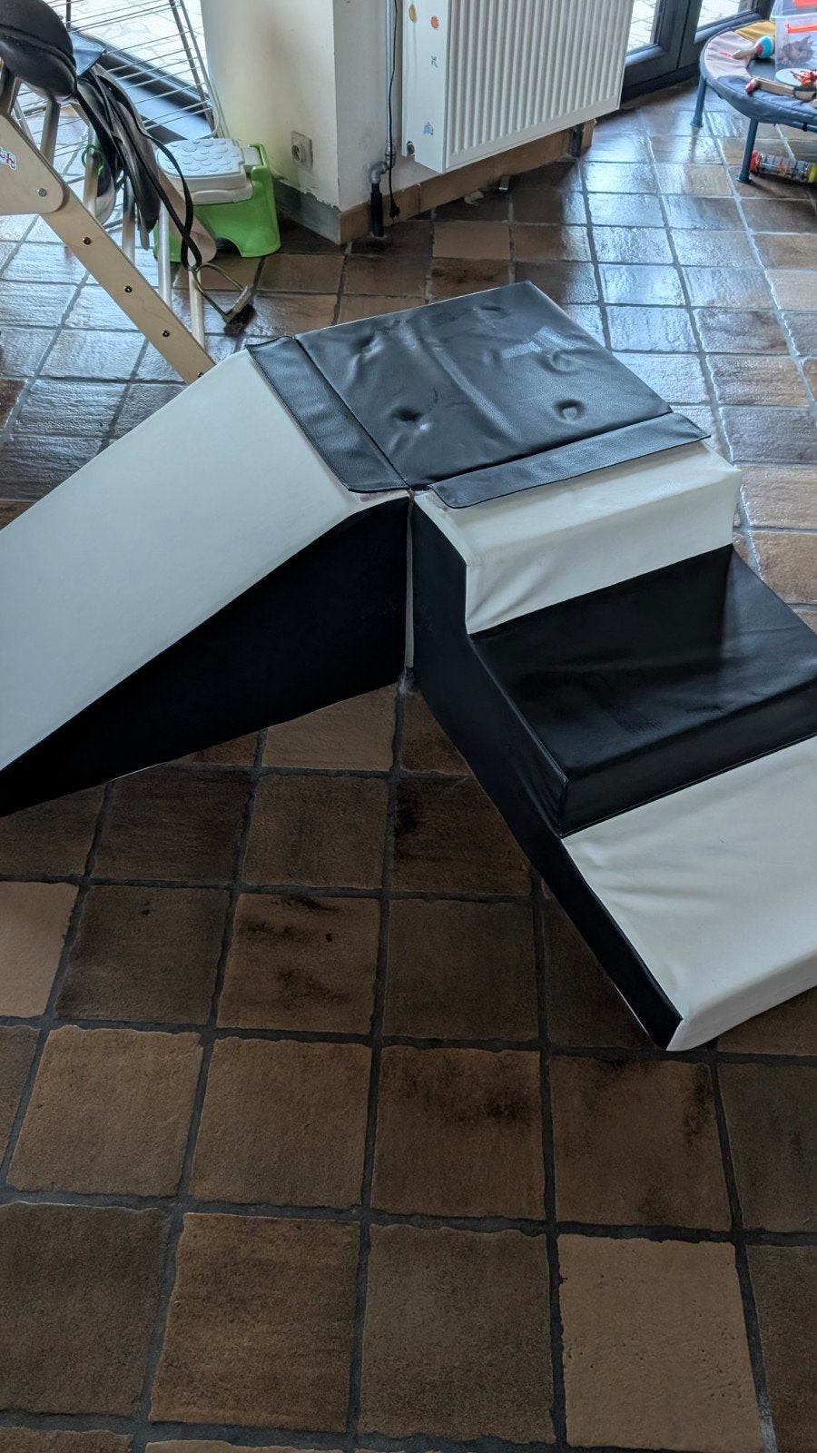 Jindl foam blokken, Ophalen