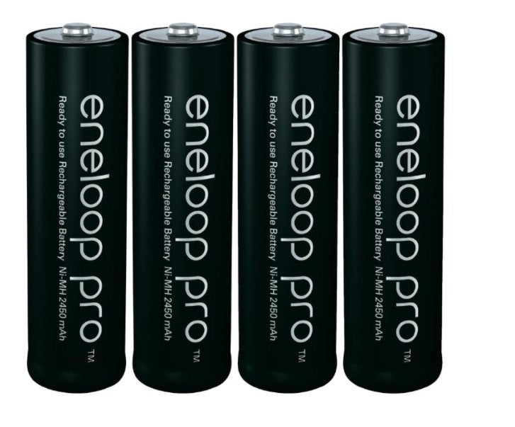 Panasonic Eneloop Pro AA Batterijen 2500 MAH Penlite NiMH, TV, Hi-fi & Vidéo, Batteries, Enlèvement ou Envoi, Comme neuf, Rechargeable