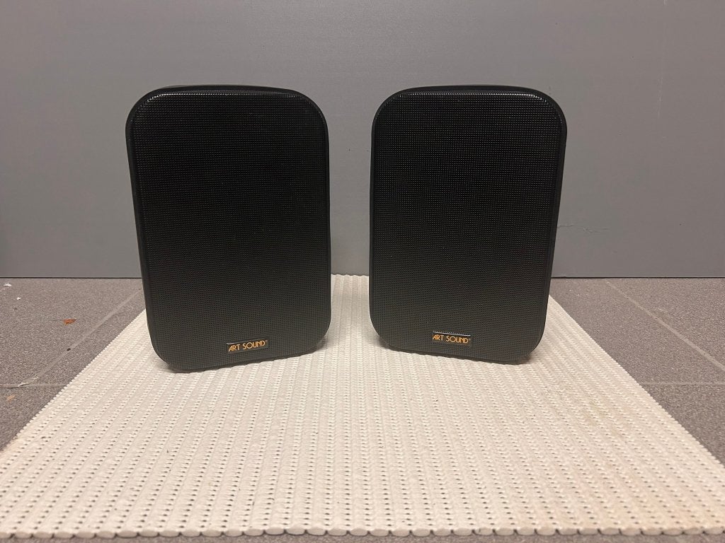 Luidsprekers Artsound AS40 : 5 sets te koop, Stereo speakers, Zo goed als nieuw, 60 tot 120 watt, Basreflex