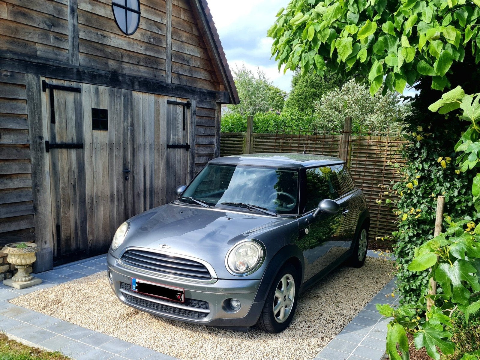 Mini Cooper One D gris Diesel, Autos, Mini, Argent ou Gris, Achat, Boîte manuelle, Diesel