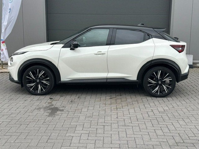 Nissan Juke N-Design benzine, Auto's, Voorwielaandrijving, Dealer onderhouden, Stof, Wit