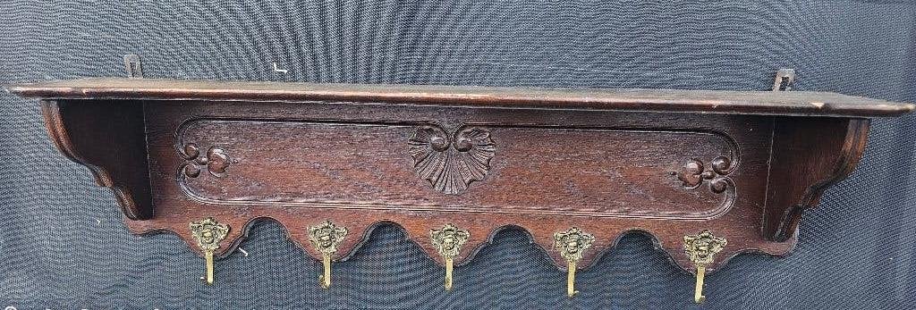 Étagère porte manteau, Moins de 100 cm, Portemanteau mural, Enlèvement, Utilisé