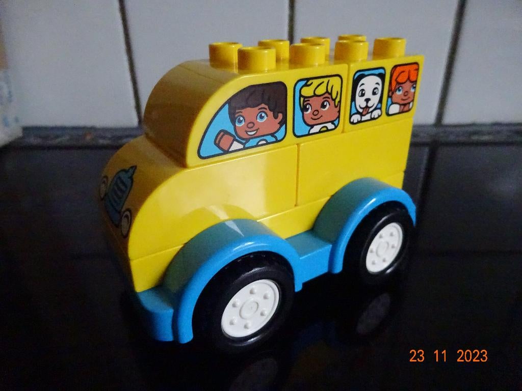 DUPLO Mijn Eerste Bus - 10851*VOLLEDIG*PRIMA STAAT*, Ophalen of Verzenden, Duplo