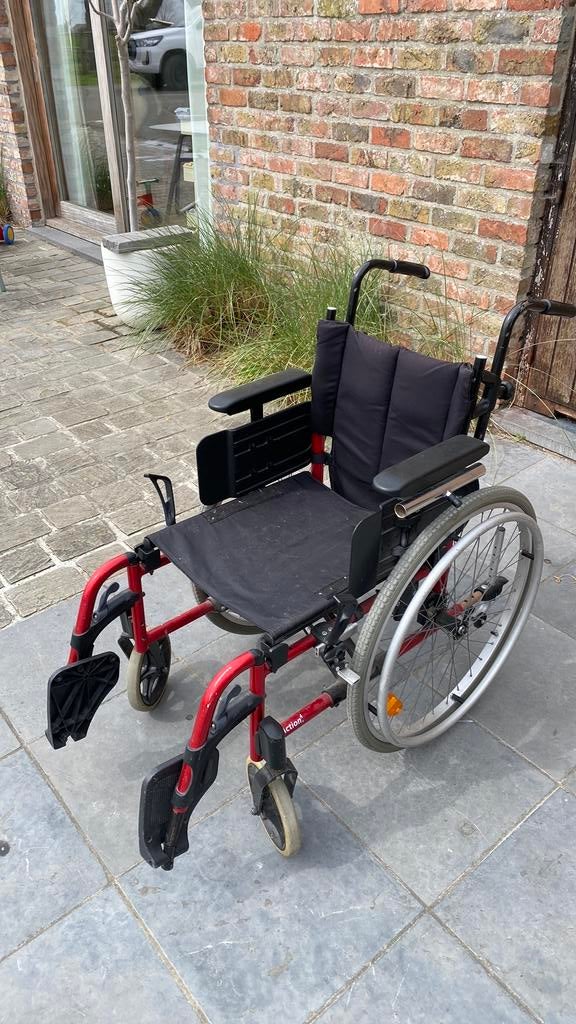 Rolstoel Invacare Action 4, Diversen, Rolstoelen, Ophalen, Gebruikt, Duwrolstoel