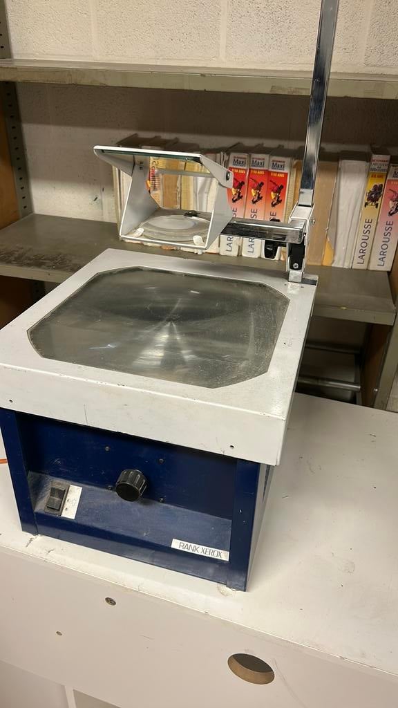 Projecteur avec transparents, Ophalen, Gebruikt