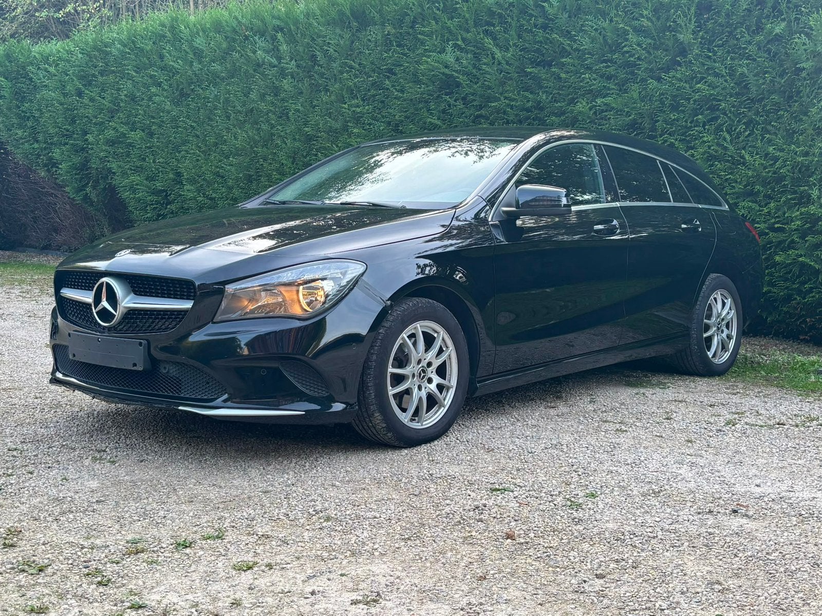 Mercedes-Benz CLA200D***2017***Euro 6b***, Auto's, 4 cilinders, Zwart, Leder, Bedrijf