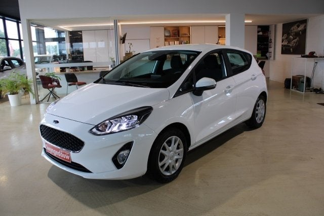 Ford Fiesta 1.1i airco,car-play,1 eigenaar,garantie, Voorwielaandrijving, Stof, Wit, Parkeersensor