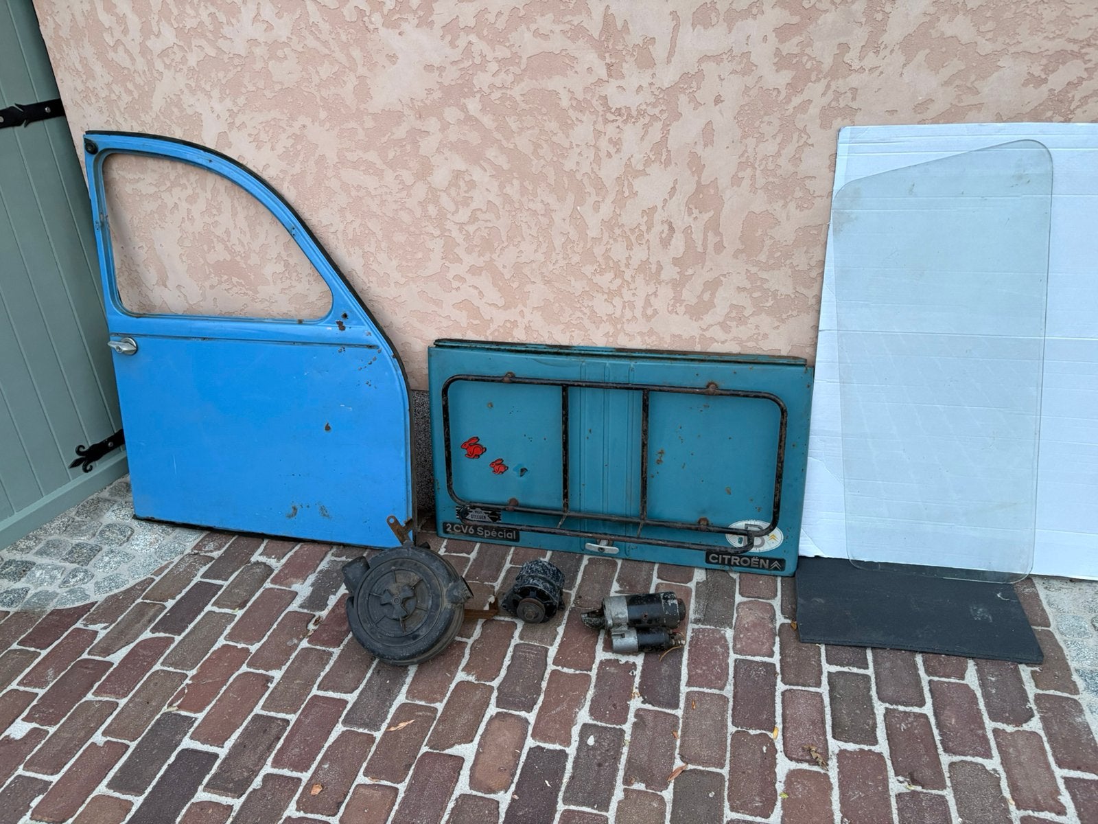 Onderdelen 2cv, Ophalen, Deur