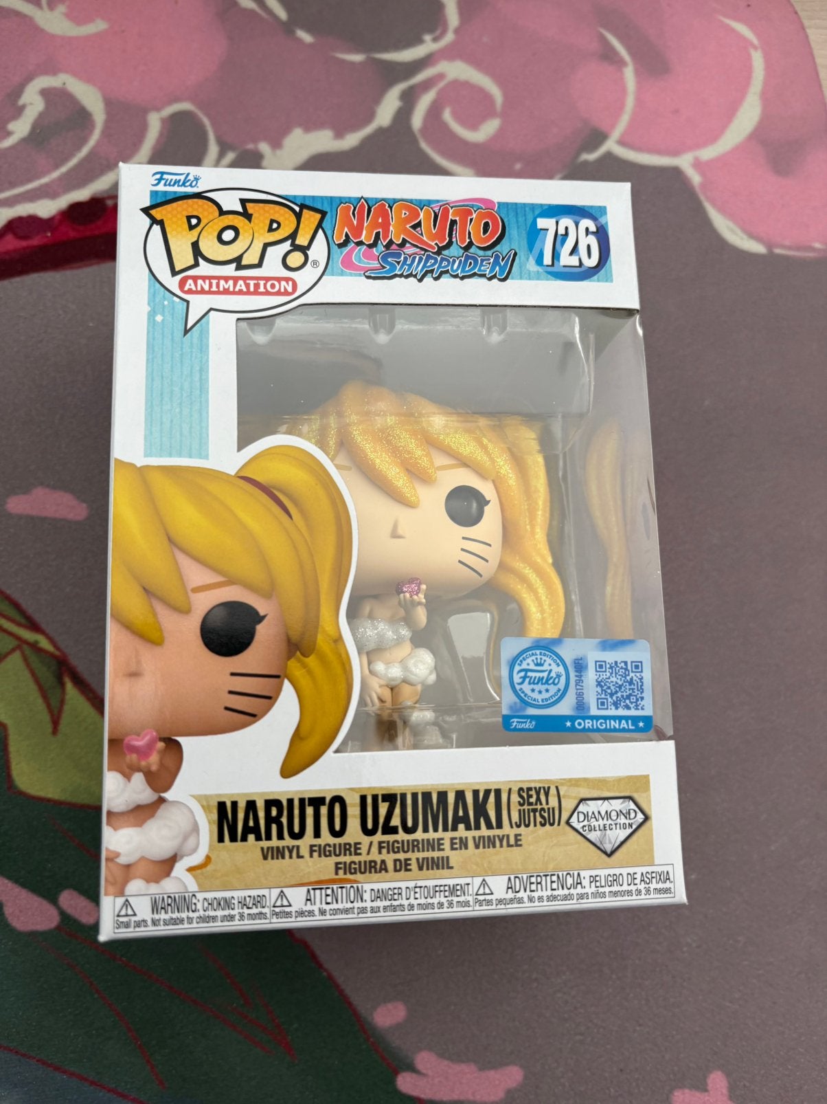 Funko Pop! Naruto #726 (Sexy Jutsu) Diamond Collection, Enlèvement ou Envoi, Comme neuf