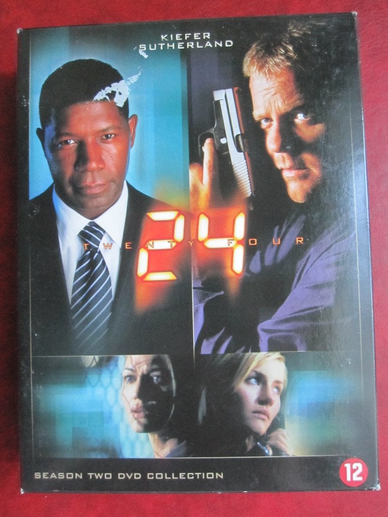 24 - Season Two (2003) 7 disc, Cd's en Dvd's, Dvd's | Tv en Series, Nederlands, Ophalen of Verzenden, Zo goed als nieuw, Seizoen 2
