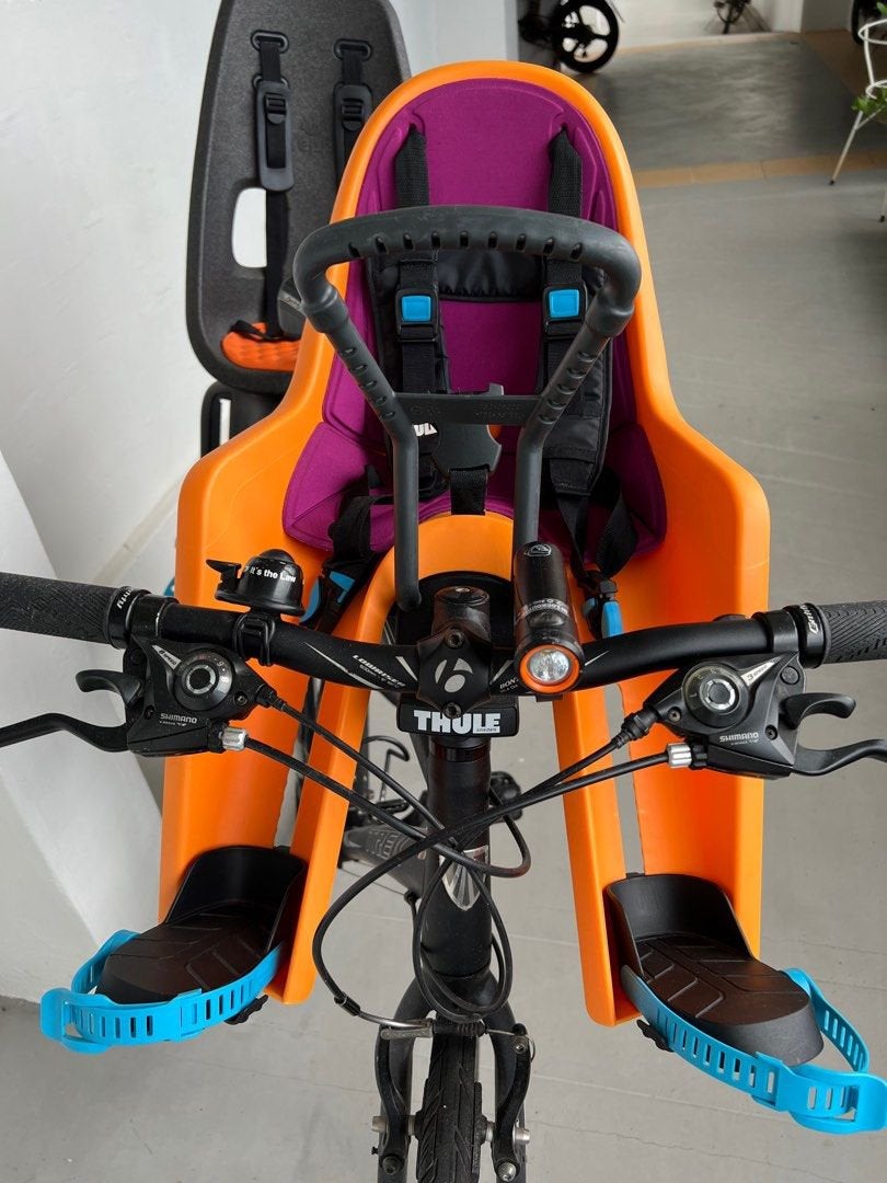 Kinderstoeltje Thule, Fietsen en Brommers, Fietsaccessoires | Fietsstoeltjes, Ophalen, Zo goed als nieuw