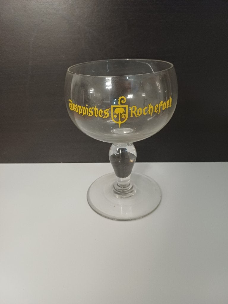 Oud bierglas Rochefort  trappist, Verzamelen, Verzenden